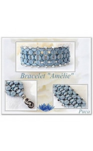 Free pattern Par Puca® Beads - Bracelet Amelie